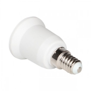 Переходник E14-E27 бел. EKF AD-E14-E27-w AD-E14-E27-w