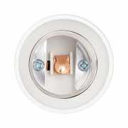 Переходник E14-E27 бел. EKF AD-E14-E27-w AD-E14-E27-w