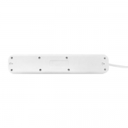 Удлинитель с сетевым фильтром 6х5м с заземл. 10А IP20 Блокбастер 2.2кВт ПВС 3х0.75 с выкл. PROxima EKF UFP10-375-6-05 UFP10-375-6-05