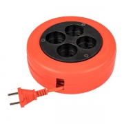 Удлинитель-рулетка 4х5м без заземл. 10А IP20 2.3кВт ПВС 2х0.75 PROxima EKF UBR-6-257-4-5 UBR-6-257-4-5