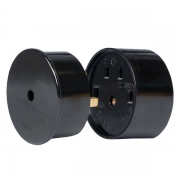 Разъем 1-м ОП РШ-ВШ 32А IP20 3P+PE 380В карболит. черн. PROxima EKF AS-380-O-04 AS-380-O-04