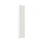 Щиток встраиваемый FRAME 36мод с тонированной дверцей с 4 шинами PEN (2шт на 8 отверст. и 2шт на 10 отверст.) бел. DKC F36B1WD F36B1WD