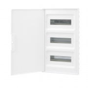 Щиток встраиваемый FRAME 36мод. с бел. дверцей с 4 шинами PEN (2шт на 8 отверст. и 2шт на 10 отверст.) бел. DKC F36B1WW F36B1WW