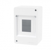 Щиток настенный 4мод. без дверцы бел. DKC F04W0W0 F04W0W0