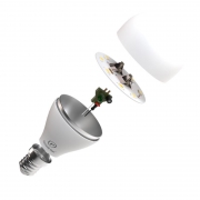 Лампа светодиодная RS G45 E14 8W 220-240V 2700К 8Вт 800лм Ra 90 шар РС 15010445052 15010445052