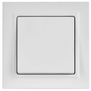 Выключатель 1-кл. СП BRITE ВСР10-1-0-БрАБ 10А в сборе арктич. бел. IEK BR-V10-0-10-K91-F BR-V10-0-10-K91-F