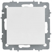 Выключатель проходной 1-кл. СП BRITE ВС10-1-6-БрАБ 10А механизм арктич. бел. IEK BR-V12-0-10-K91 BR-V12-0-10-K91