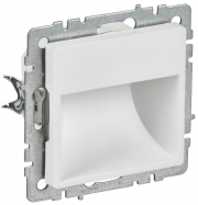 Подсветка светодиодная BRITE ПЛ20-БрАБ встраив. механизм арктич. бел. IEK BR-FL20-K91 BR-FL20-K91