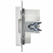 Подсветка светодиодная BRITE ПЛ20-БрАБ встраив. механизм арктич. бел. IEK BR-FL20-K91 BR-FL20-K91