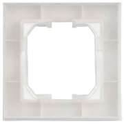 Рамка 1-м BRITE РУ-1-БрАБ-44 IP44 арктич. бел. IEK BR-M12-44-K91 BR-M12-44-K91