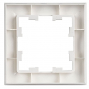 Рамка 1-м BRITE РУ-1-БрАБ арктич. бел. IEK BR-M12-K91 BR-M12-K91