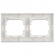 Рамка 2-м BRITE РУ-2-БрАБ-44 IP44 арктич. бел. IEK BR-M22-44-K91 BR-M22-44-K91