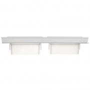 Рамка 2-м BRITE РУ-2-БрАБ-44 IP44 арктич. бел. IEK BR-M22-44-K91 BR-M22-44-K91