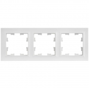 Рамка 3-м BRITE РУ-3-БрАБ арктич. бел. IEK BR-M32-K91 BR-M32-K91
