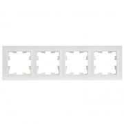 Рамка 4-м BRITE РУ-4-БрАБ арктич. бел. IEK BR-M42-K91 BR-M42-K91