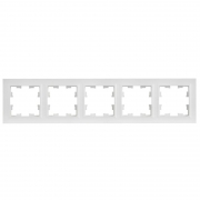 Рамка 5-м BRITE РУ-5-БрАБ арктич. бел. IEK BR-M52-K91 BR-M52-K91