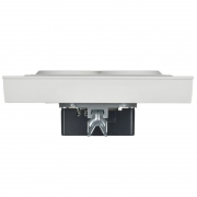 Розетка 2-м СП BRITE РСПл12-3-БрАБ 16А в сборе с заземл. без защ. шторок плоская арктич. бел. IEK BR-R27-16-K91-F BR-R27-16-K91-F