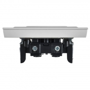 Розетка BRITE РСР10-1-0-БрАБ 10А в сборе без заземл. без защ. шторок арктич. бел. IEK BR-R10-10-K91-F BR-R10-10-K91-F