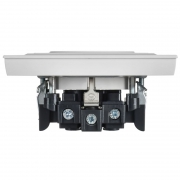 Розетка BRITE РСР14-1-0-БрАБ 16А в сборе с заземл. защ. шторки арктич. бел. IEK BR-R14-16-K91-F BR-R14-16-K91-F