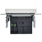 Розетка BRITE РЮ11-1-БрАБ 18Вт USB A+C механизм арктич. бел. IEK BR-U22-018-K91 BR-U22-018-K91