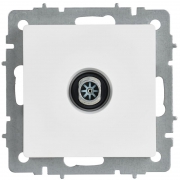 Розетка телевизионная оконечная TV СП BRITE РТВ11-0-БрАБ механизм арктич. бел. IEK BR-A10-O-K91 BR-A10-O-K91