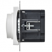 Светорегулятор поворотно-нажимной СП BRITE СС10-1-0-БрАБ 600Вт механизм арктич. бел. IEK BR-D20-0600-K91 BR-D20-0600-K91