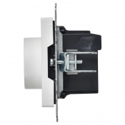 Термостат электронный BRITE СП ТС10-1-БрАБ с индикацией механизм арктич. бел. IEK BR-RT11-K91 BR-RT11-K91