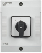 Переключатель кулачковый 10А (сх. 82) в боксе стандартная рукоятка IEK MI-CS20-010-082 MI-CS20-010-082