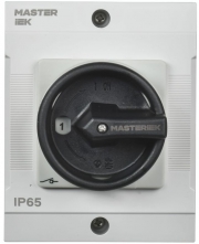 Переключатель кулачковый 10А (сх. 54) в боксе закрытая рукоятка IEK MI-CS21-010-054 MI-CS21-010-054