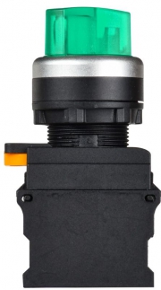 Переключатель 2 полож. 1НО+1НЗ с подсветкой зел. MASTER IEK MI-SW60-11XD-3-14-2-K06 MI-SW60-11XD-3-14-2-K06