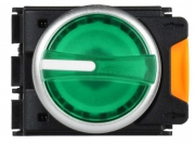 Переключатель 3 полож. 2НЗ с подсветкой зел. MASTER IEK MI-SW60-20XD-4-14-3-K06 MI-SW60-20XD-4-14-3-K06