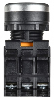 Кнопка d22мм 1НО+1НЗ MASTER с подсветкой син. IEK MI-BT60-11D-3-12-K07 MI-BT60-11D-3-12-K07