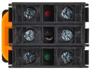 Кнопка d22мм 1НО+1НЗ MASTER с подсветкой син. IEK MI-BT60-11D-3-12-K07 MI-BT60-11D-3-12-K07