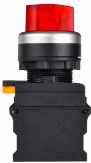 Переключатель 2 полож. 1НО+1НЗ с подсветкой красн. MASTER IEK MI-SW60-11XD-3-14-2-K04 MI-SW60-11XD-3-14-2-K04