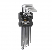 Набор шестигранных ключей с шаром КШ-9 КВТ 78368 78368