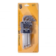 Набор ключей TORX КТ-9 (Т10-Т50) КВТ 79202 79202