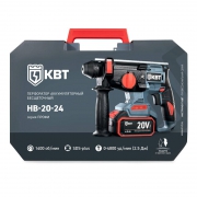 Перфоратор аккумуляторный бесщеточный HB-20-24 серия ПРОФИ КВТ 102589 102589