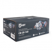 Пила циркулярная аккумуляторная CB-20-140 ПРОФИ КВТ 104532 104532