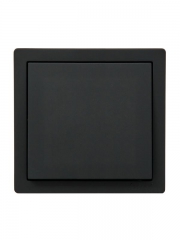 Выключатель 1-кл. ОП LETO черн. бархат LEZARD 752-4200-100 752-4200-100