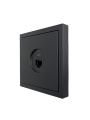 Розетка компьютерная 1-мест. СП ZIMA IP20 черн. бархат LEZARD 704-4288-140 704-4288-140