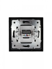 Розетка компьютерная 1-мест. СП ZIMA IP20 черн. бархат LEZARD 704-4288-140 704-4288-140