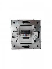 Розетка компьютерная 1-мест. СП ZIMA IP20 черн. бархат LEZARD 704-4288-140 704-4288-140