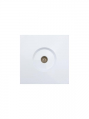 Розетка ТВ оконечная СП ZIMA IP20 бел. LEZARD 704-0288-130 704-0288-130