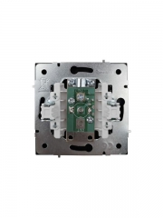 Розетка ТВ оконечная СП ZIMA IP20 черн. бархат LEZARD 704-4288-130 704-4288-130