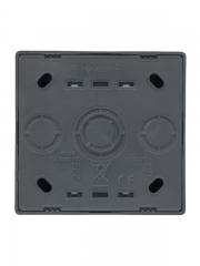 Выключатель 2-кл. ОП LETO графит LEZARD 752-3400-101 752-3400-101