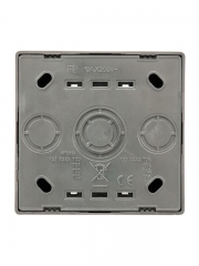 Выключатель 2-кл. ОП LETO платина LEZARD 752-3500-101 752-3500-101