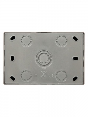 Розетка 2-м ОП LETO с заземл. закрытый корпус ПБТ платина LEZARD 752-3500-127B 752-3500-127B