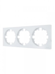 Рамка 3-м OSEN горизонт. квадрат бел. LEZARD 743-0200-148 743-0200-148