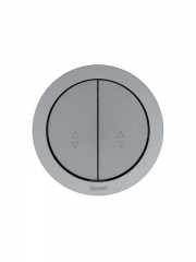 Выключатель проходной 2-кл. СП OSEN 10А IP20 механизм сер. матов.LEZARD 743-7488-106 743-7488-106