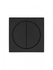 Выключатель проходной 2-кл. СП OSEN 10А IP20 механизм черн. бархат LEZARD 743-4288-106 743-4288-106